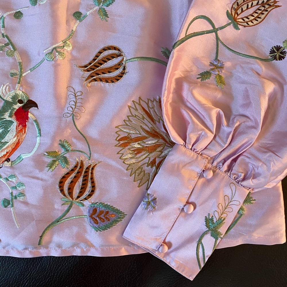 ASOS Premium Embroidered Top - Picture 6 of 7
